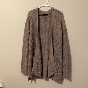 Mossimo Supply Co Purple Woven Sweater Cardigan Size XXL